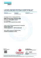 ISO 45001 DIN Forsyning Varme